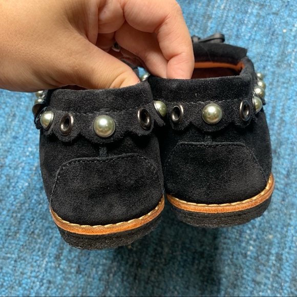 NWOT Coach Roccasin Slip On Sherpa Lined Moccasins - Picture 7 of 10